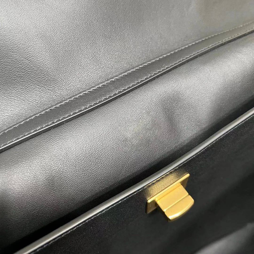 Luxury handmade leather bag - cowhide leather