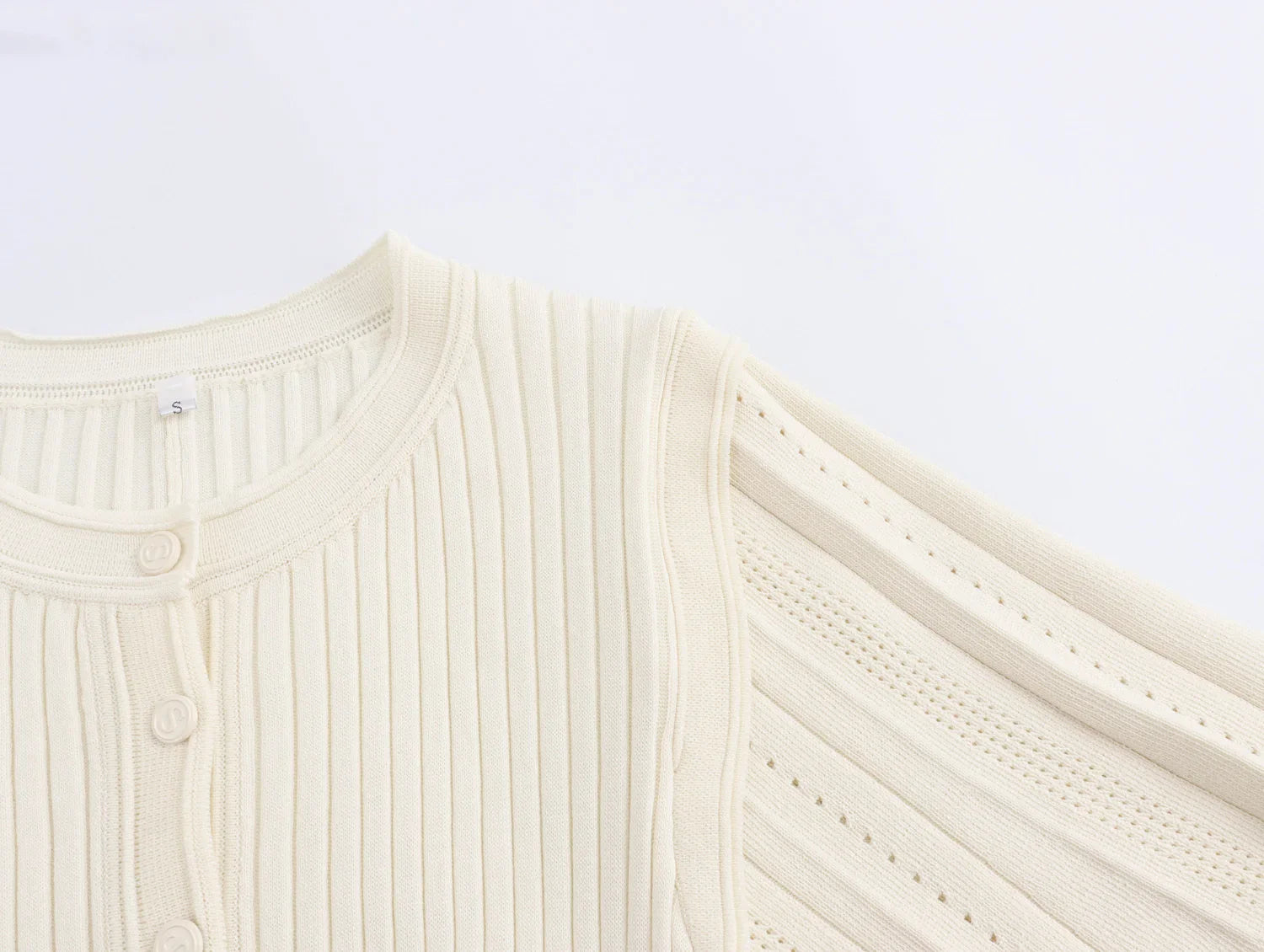 שמלת מידי סרוגה בעיצוב וינטג' צרפתי - מימי