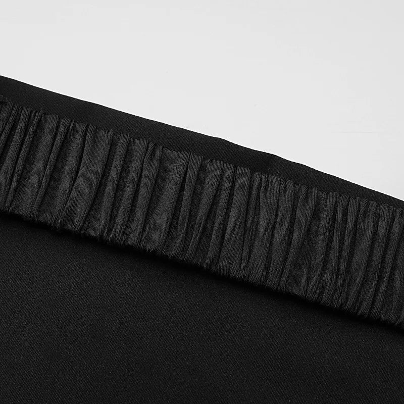 שמלת מקסי קשירה בגב פתוח בעיטור שסע - פנלופי