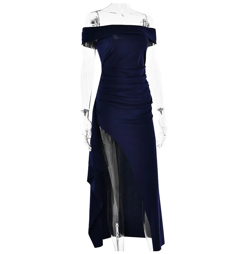 שמלת מקסי כתפיים חשופות - ג'ודי