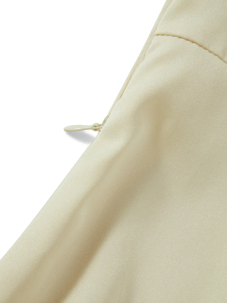 שמלת מידי קיצית בעיצוב כפרי בעיטור שסע - אלדורי