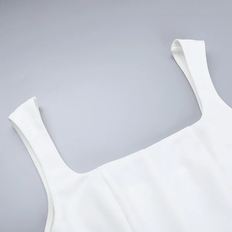 שמלת מיני גזרת A אלגנטית - נעה