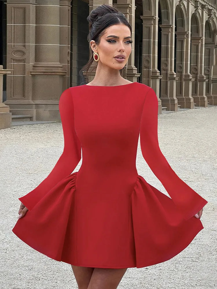 שמלת מיני בגזרת A - אולי