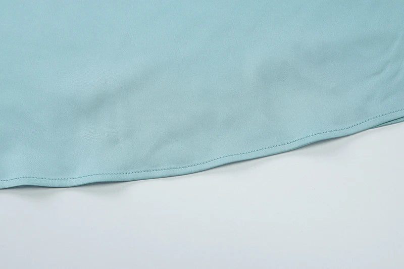 שמלת מקסי סאטן גב פתוח - Heaven