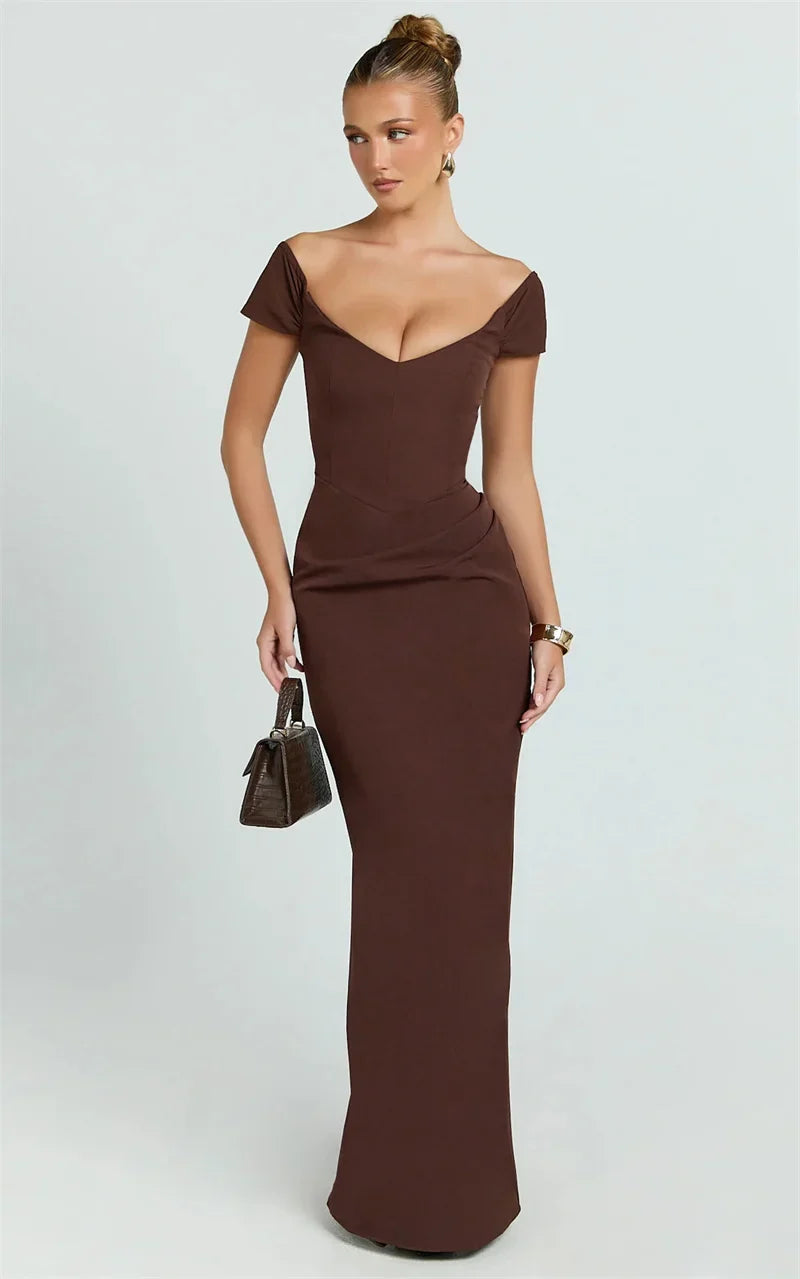 Elegant maxi dress - AYRA
