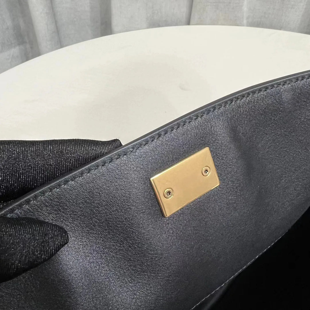 Luxury handmade leather bag - cowhide leather