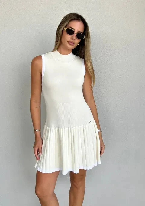 שמלת מיני סרוגה - Virginia