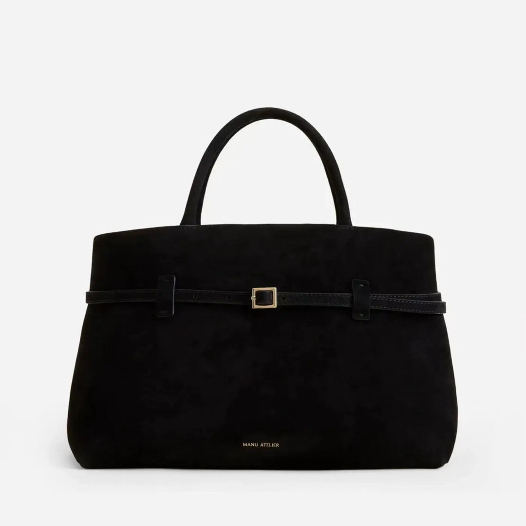 Suede / leather bag with luxury design