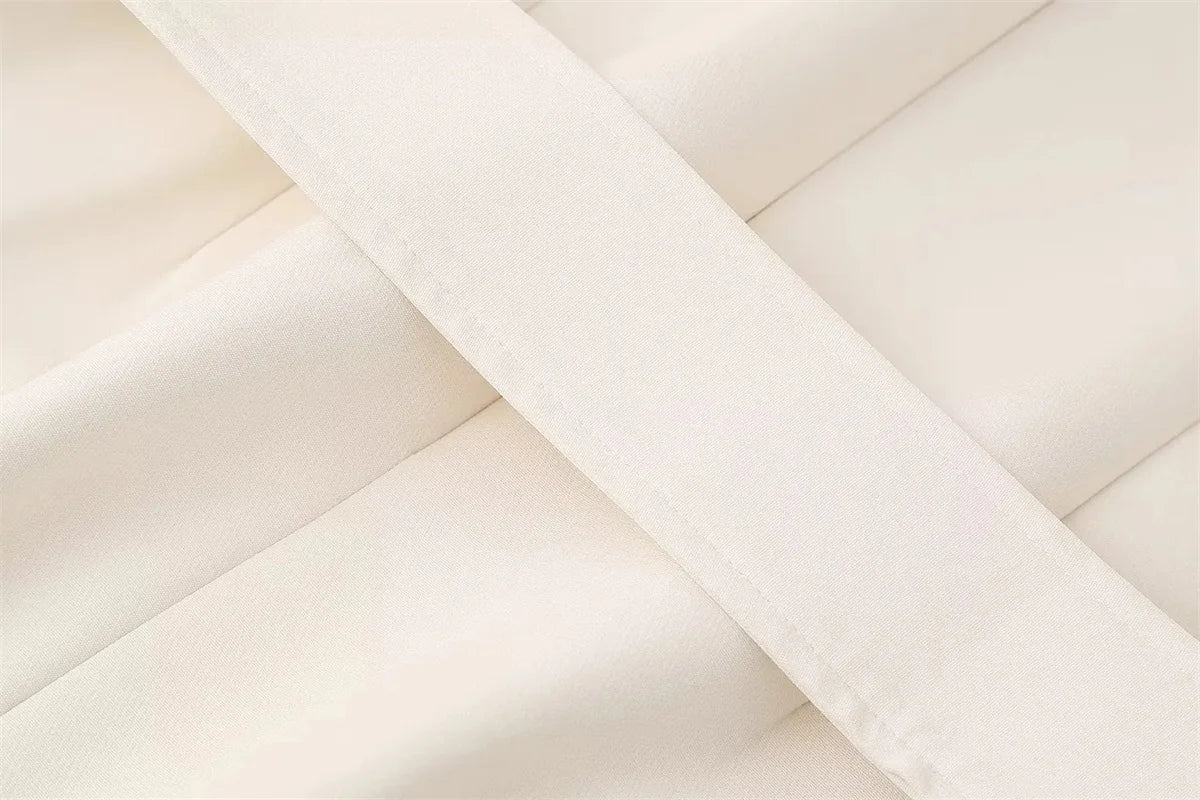 שמלת מיני מחויטת בשילוב חגורה תואמת  - סרינה