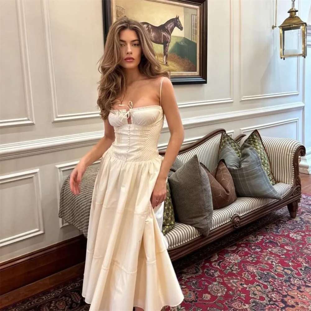 שמלת מידי סטייל כפרי - מרי לי