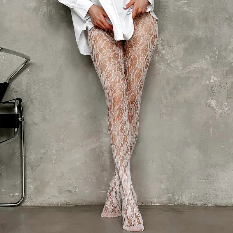 Tights in Various Designs: Lace / Mesh / Floral / Holes / Bows
