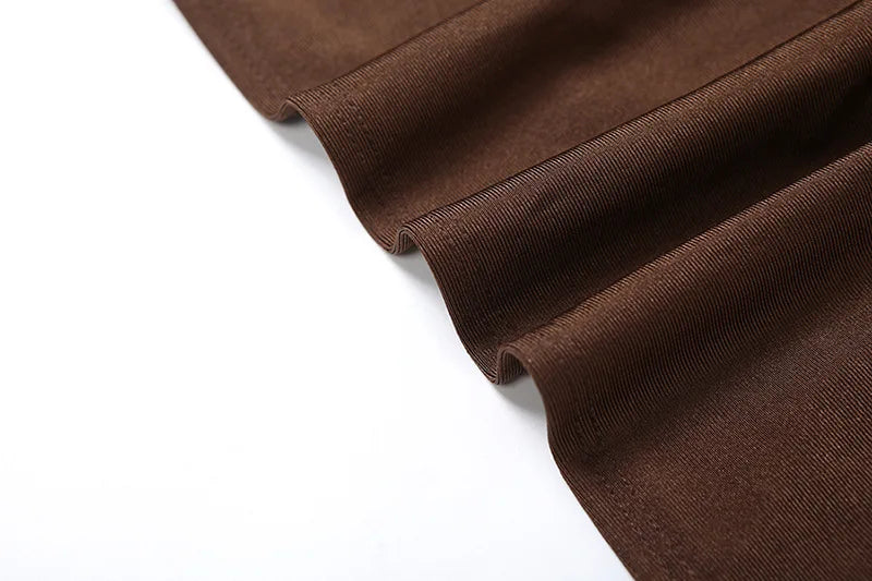 שמלת מקסי כיווצים בעיצוב פתחים ושסע - Natasha