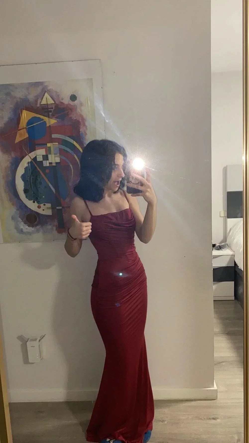 שמלת ערב מקסי אלגנטית בגזרת בת ים - דיאנה