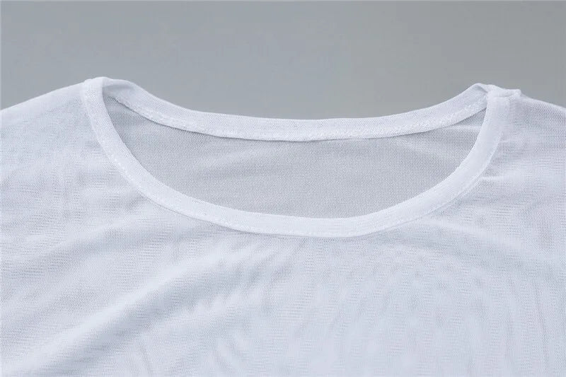 סט שני חלקים חצאית מיני כיווצים בעיטור שובל וחולצת רשת בעיצוב כיווצים - בריטני