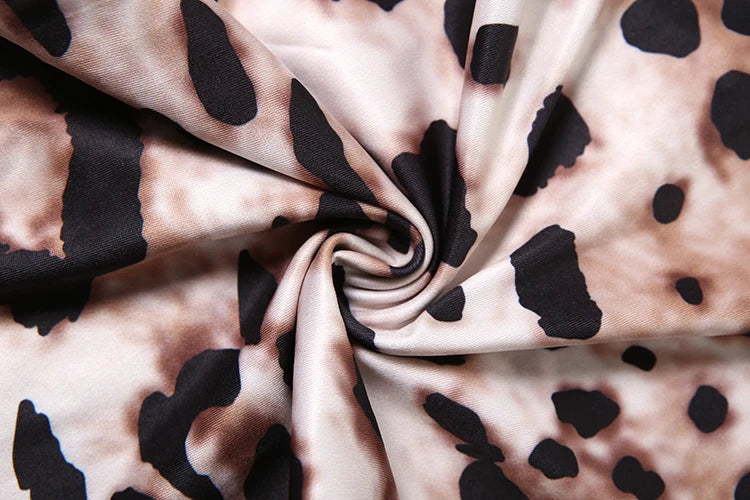 אוברול מנומר בד מחטב - Cameron