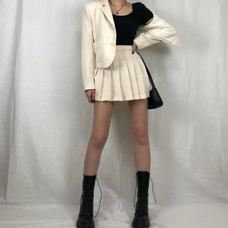 מגפי גשם דמוי עור בעיצוב שרוכים - מרטין