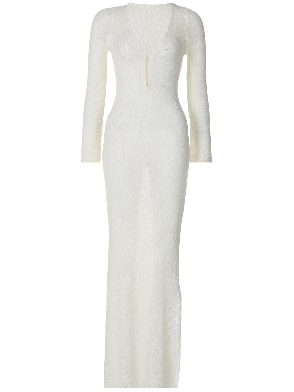 שמלת מקסי חוף סרוגה - Marina