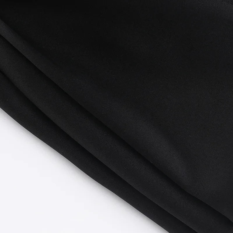 שמלת מיני סאטן סטרפלס בעיצוב בלון כיווצים - BELLEN