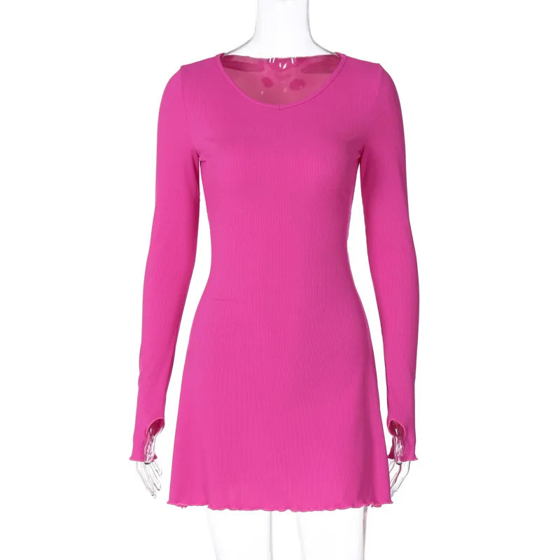 שמלת מיני בעיטור קשירות - שאיה