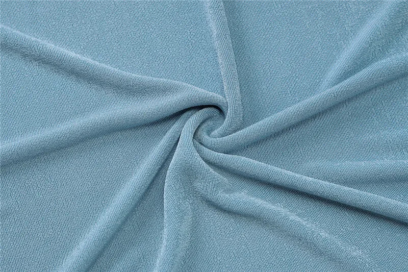 שמלת מקסי סרוגה בעיצוב פתח כתפייה אחת - Ember