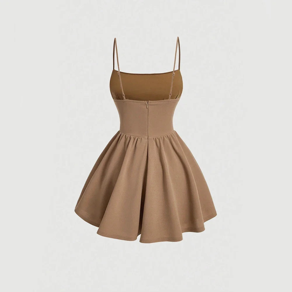 שמלת מיני מלמלה בגזרת A - Antonella