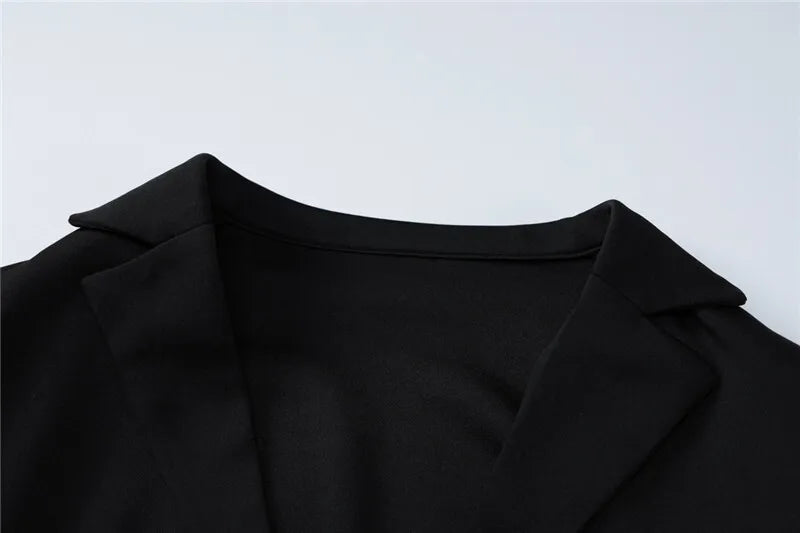 חליפת שני חלקים אלגנטית סגירת רוכסן - לוריין