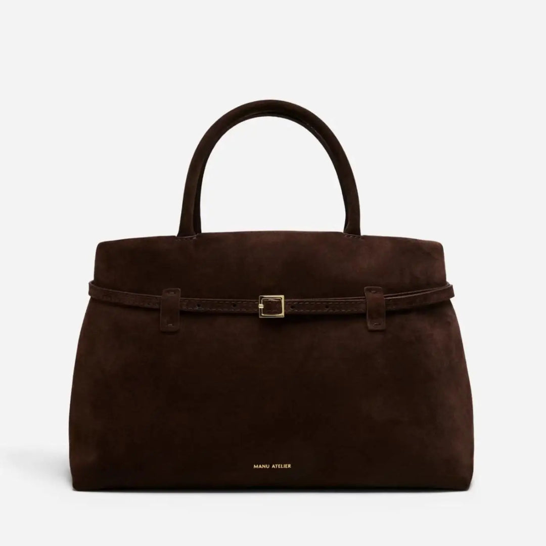 Suede / leather bag with luxury design
