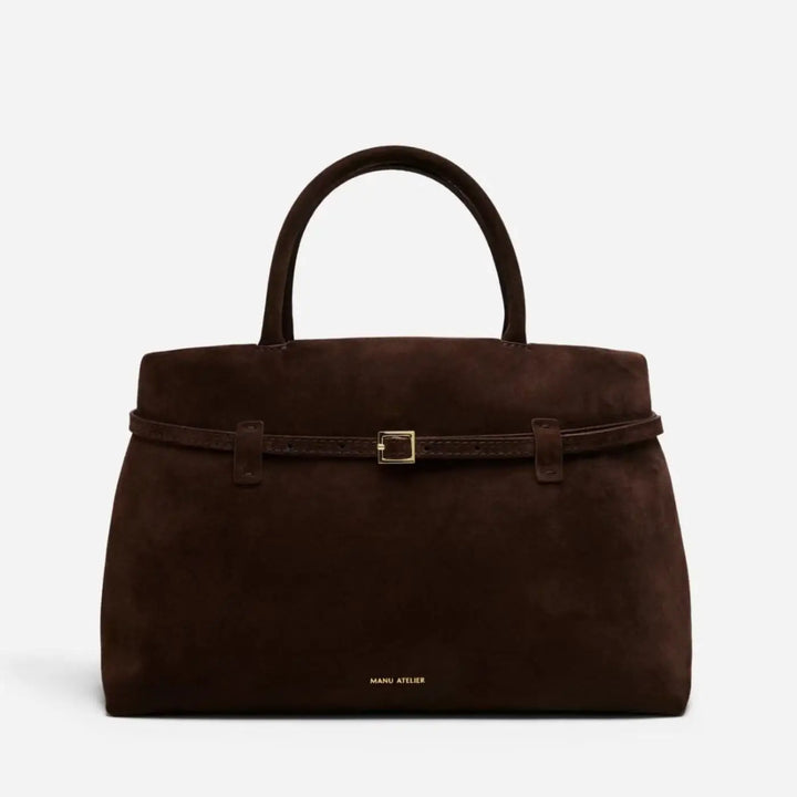 Suede / leather bag with luxury design