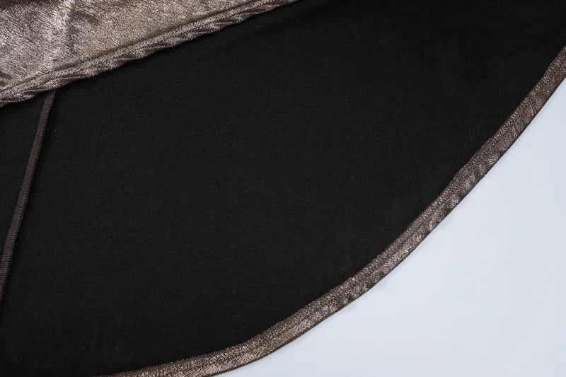 שמלת מקסי צווארון נופל גב פתוח - זינה