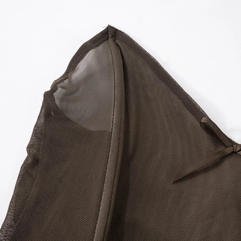 סט שני חלקים מחוך סטרפלס בעיצוב בגד גוף וחצאית מקסי - לאבי