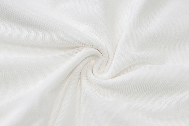 שמלת מיני בעיצוב קיפולים בעיטור צעיף - קאלה