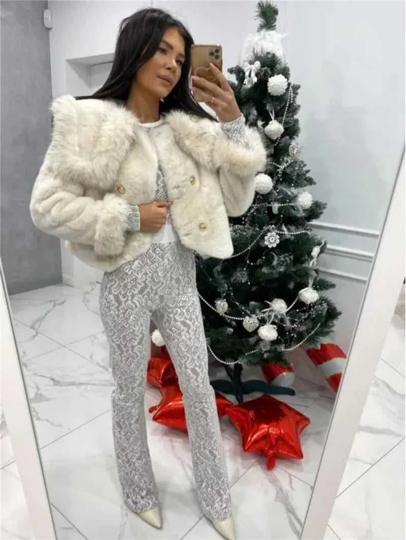 אוברול תחרה עם תחתית (לא שקוף) - אריקה