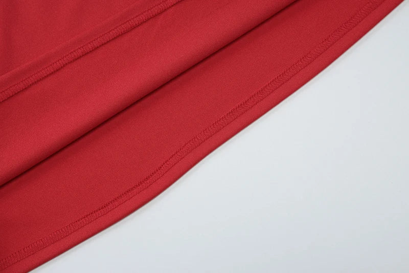 שמלת מקסי חלק עליון צמוד חלק תחתון בעיצוב סאטן כיווצים - עמית