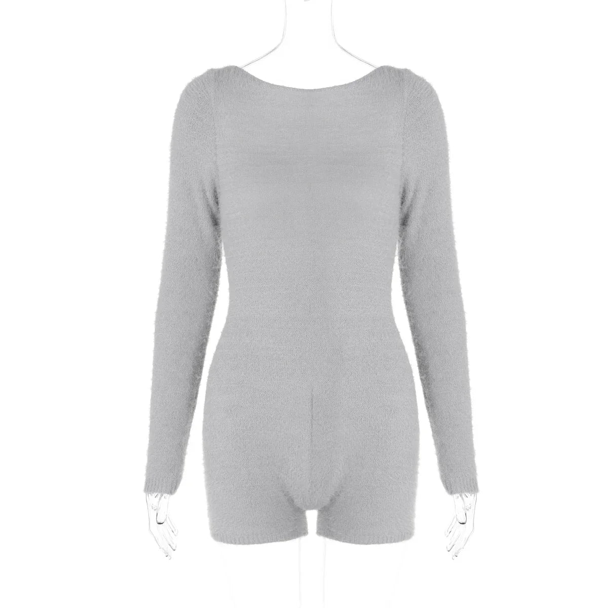 אוברול צמרי קצר כתפיים חשופות - Elaine