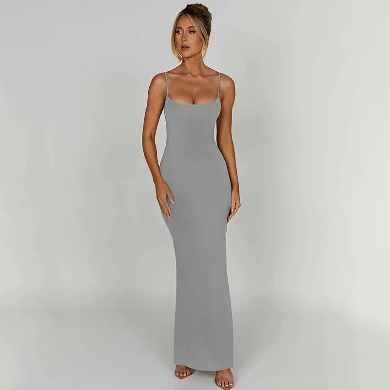 שמלת מקסי צמודה - אניטה