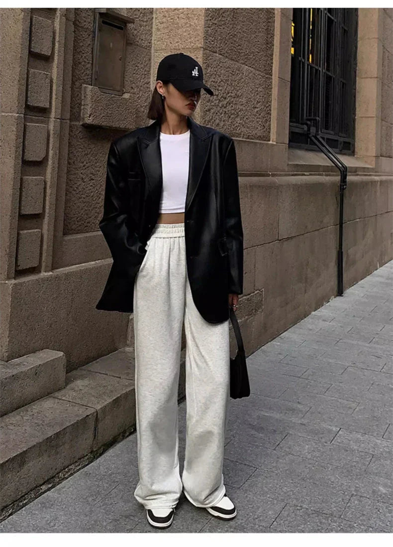 ג'קט עור מחויט - ראשל