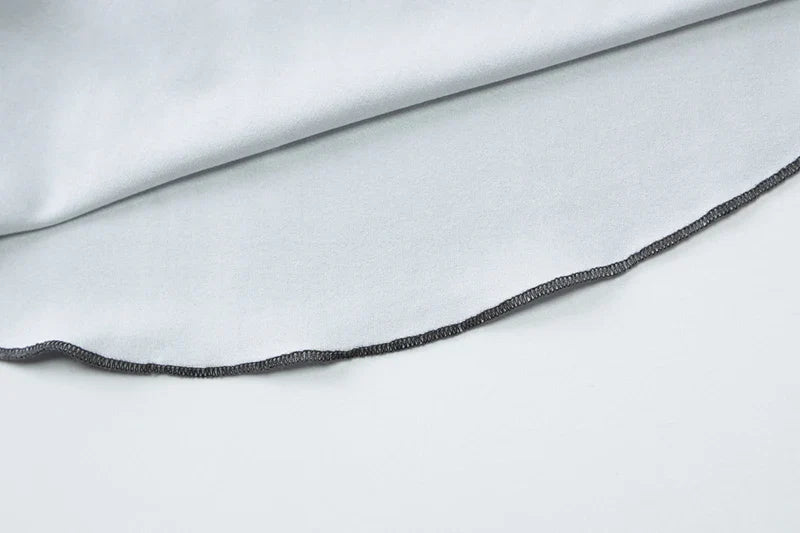 שמלת מיני מלמלה בעיצוב פתח גב פתוח - טייט