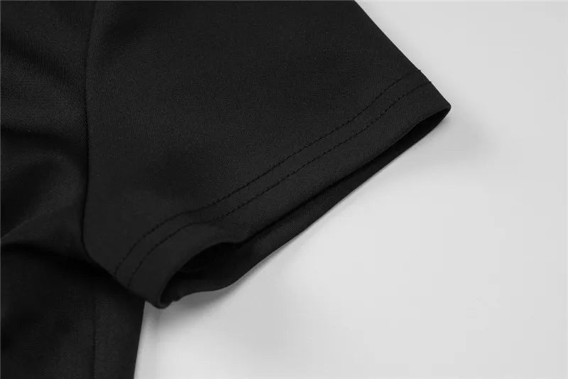 שמלת מיני מחויטת צווארון פולו - PATRISIA