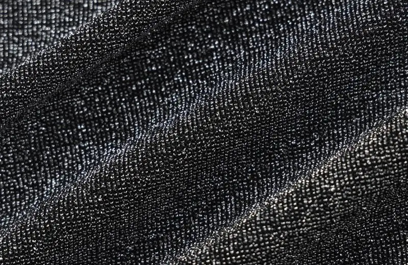 שמלת מיני נצנצים צווארון V - Maia