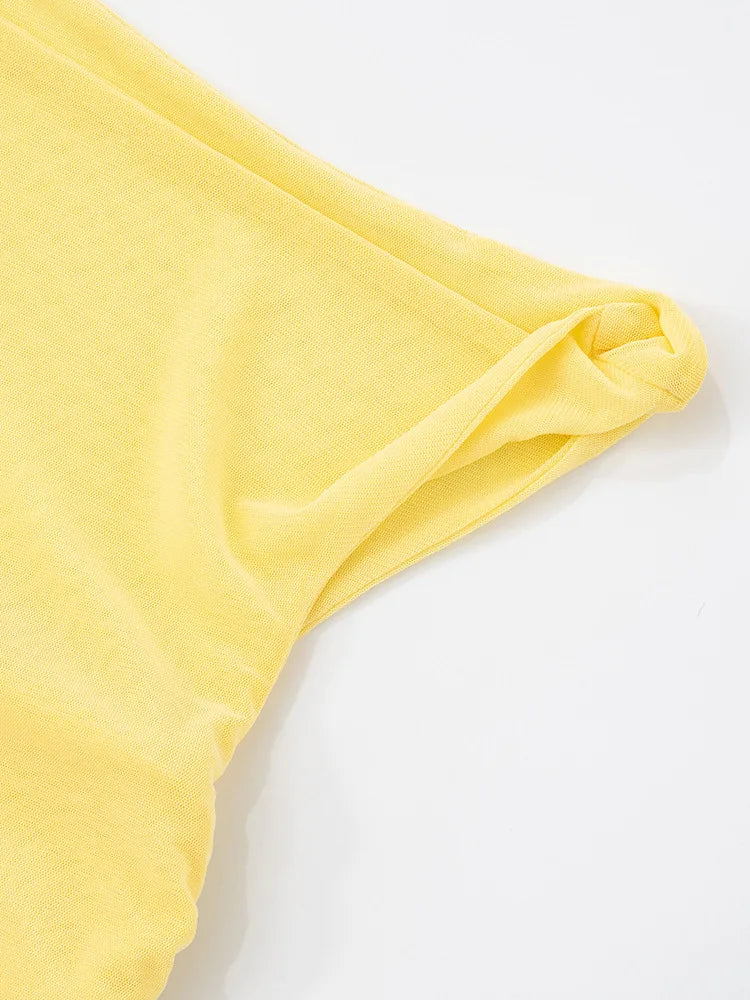 שמלת מקסי בעיצוב רשת - סאני