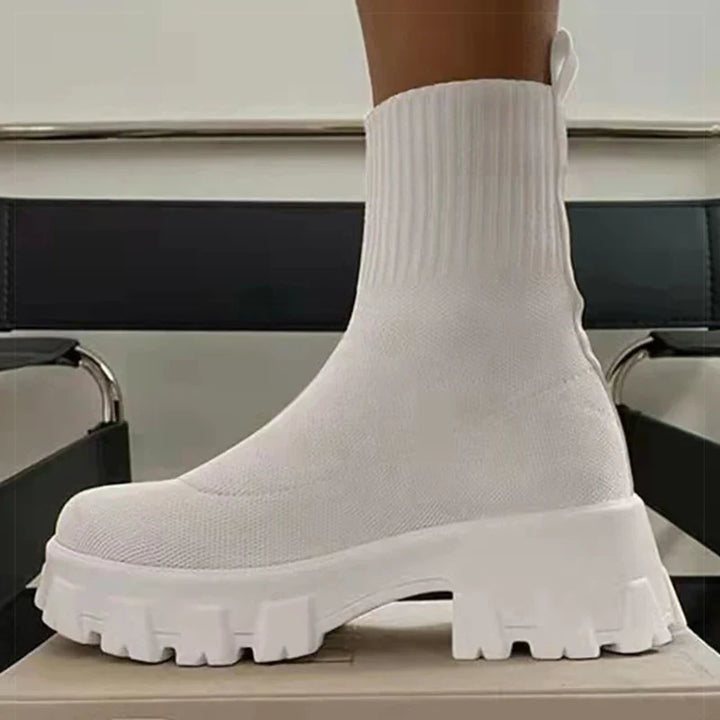 Platform sock boots - Corey