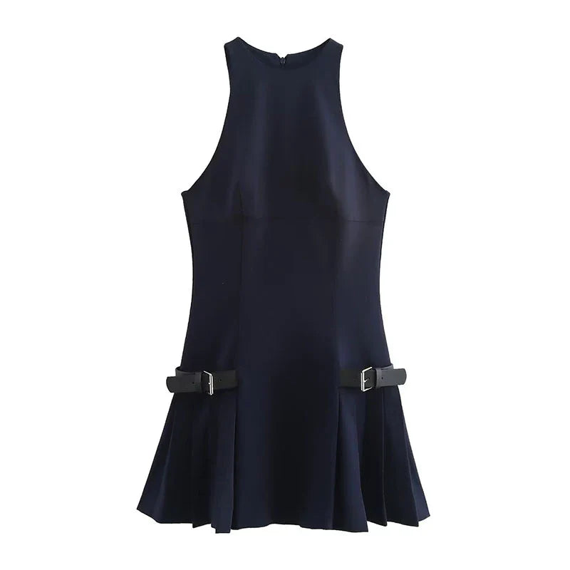 שמלת מיני מחויטת - Eva