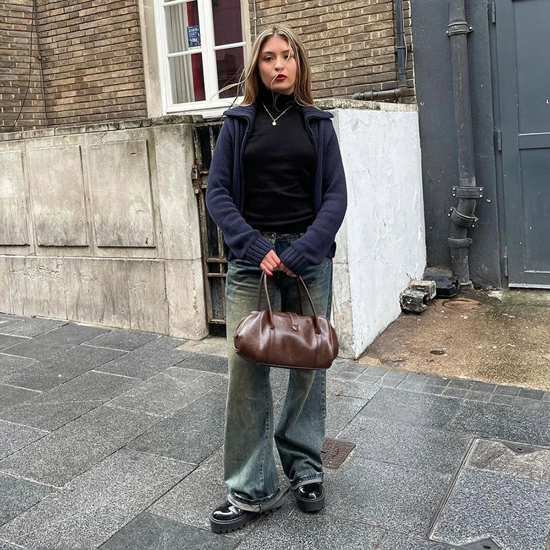 מכנסי ג'ינס סטייל וינטאג' גזרה נמוכה - טומי