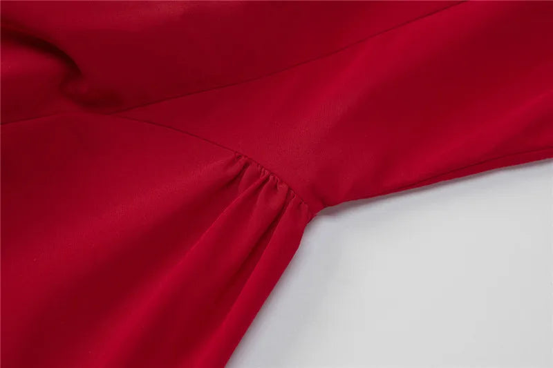 שמלת מידי גב פתוח בגזרת A - היידי