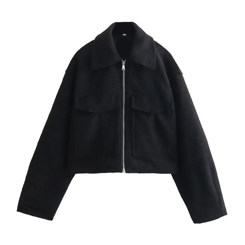 ג'קט צמר בעיצוב מחויט - קאנדי