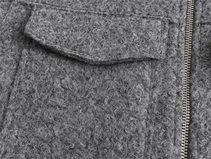 ג'קט צמר בעיצוב מחויט - קאנדי