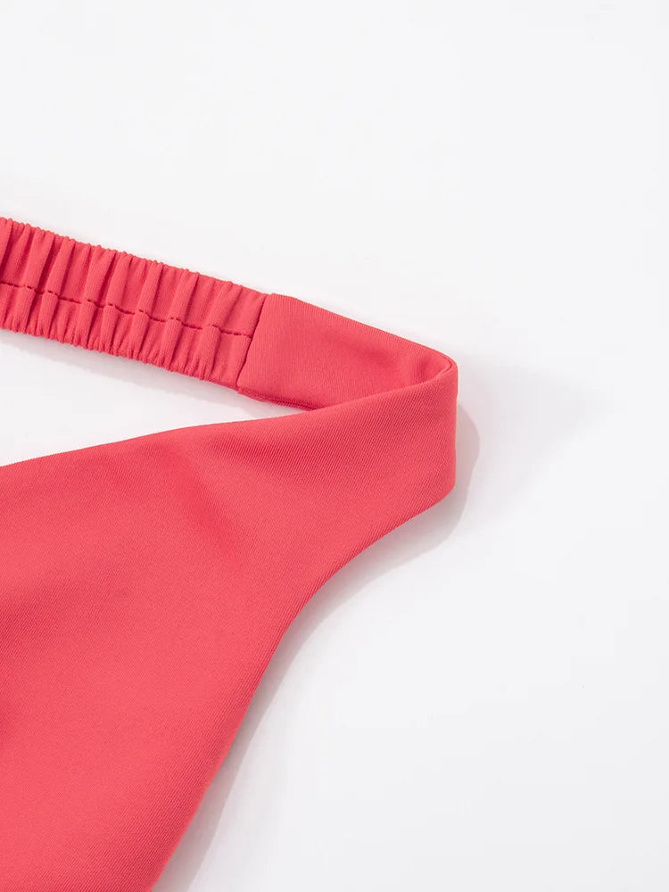 שמלת מקסי כתפיים חשופות בעיטור שסע - לאנה