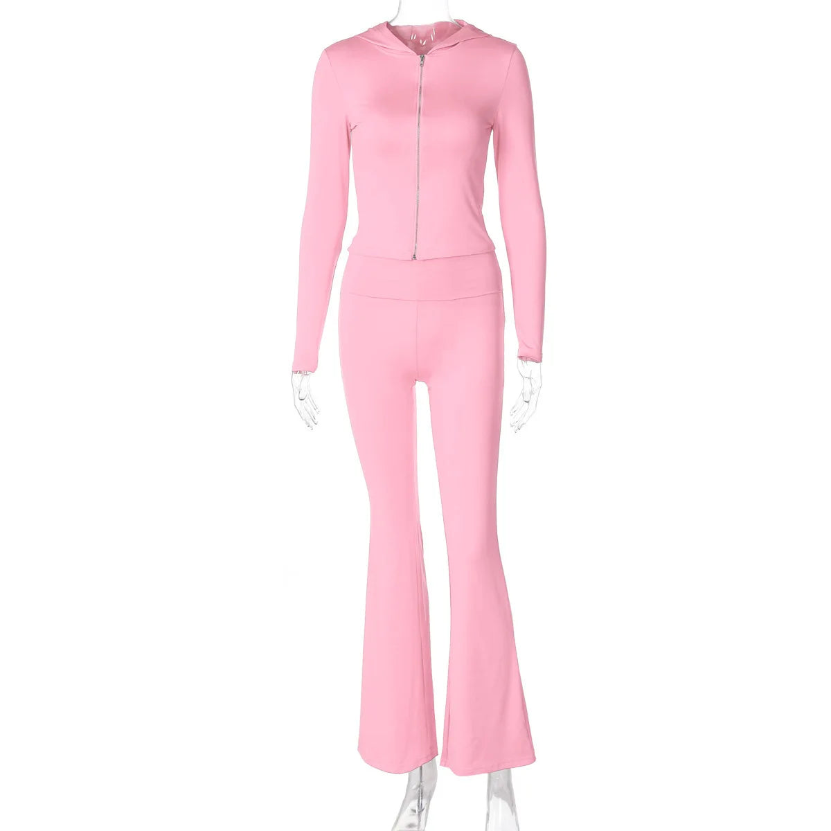 חליפת שני חלקים בד מחטב  - Ayla