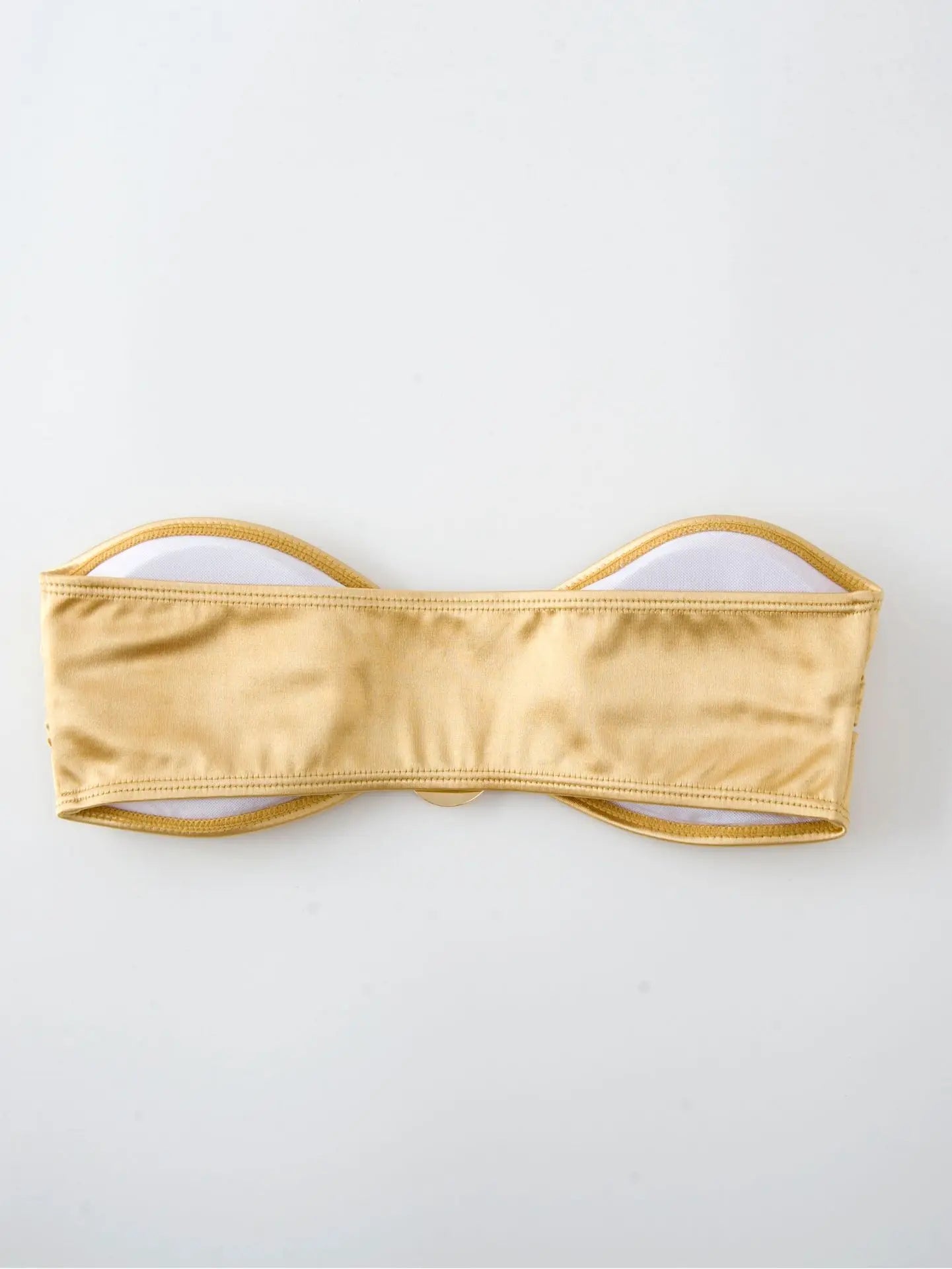 בגד ים סטרפלס גזרה גבוהה - ARIEL