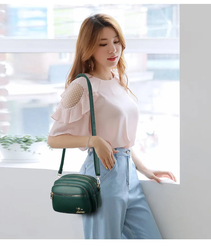 Faux leather bag